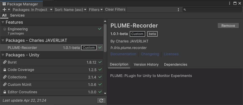 PLUME-Recorder